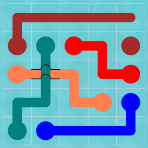 彩色连线桥梁版游戏图标