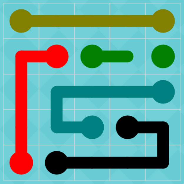 彩色连线游戏图标